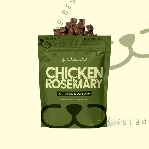CHICKEN & ROSEMARY AIR-DRIED (500g)
