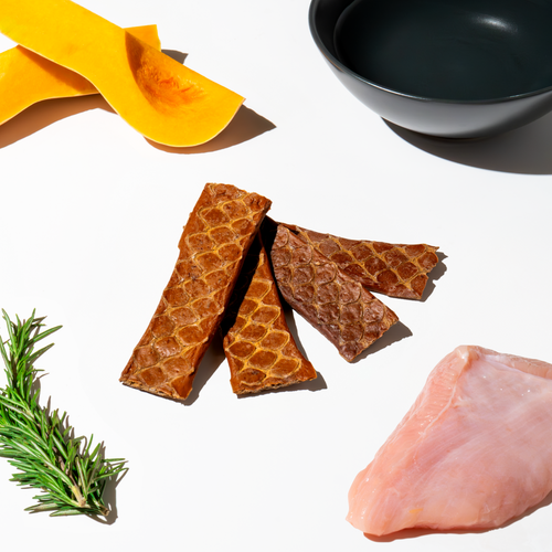 TURKEY & PUMPKIN JERKY (115g)